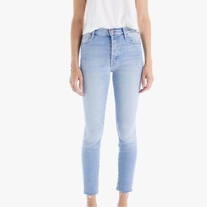 Mother The Stunner Ankle Fray Jeans